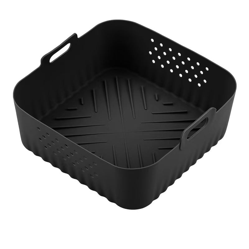 Air fryer silicone baking tray