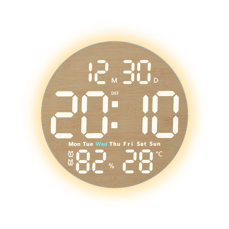 LED Digital Wall Clock teemdrop