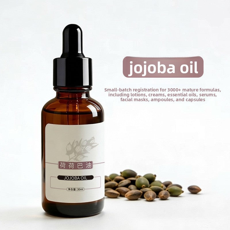 100% Pure Cold Pressed Jojoba Oil For Face Skin Body Hair Massage 30ml teemdrop