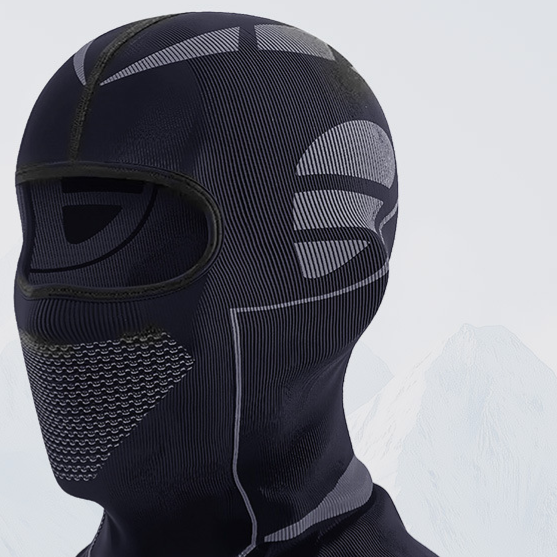 Riding helmet with windproof function for skiing