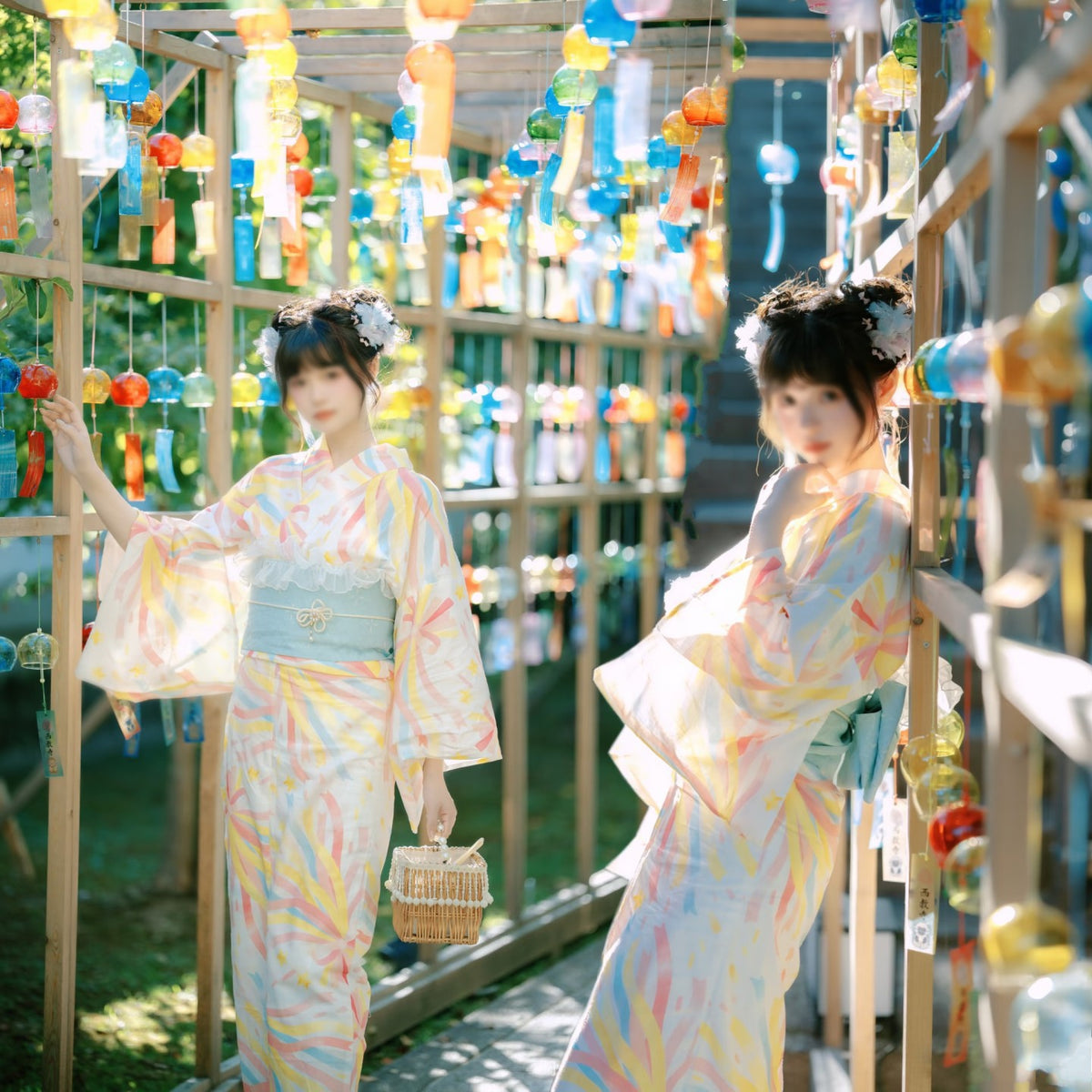Kimono girl yukata