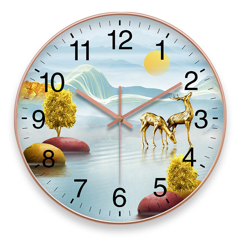 Silent Radio-Controlled Wall Clock