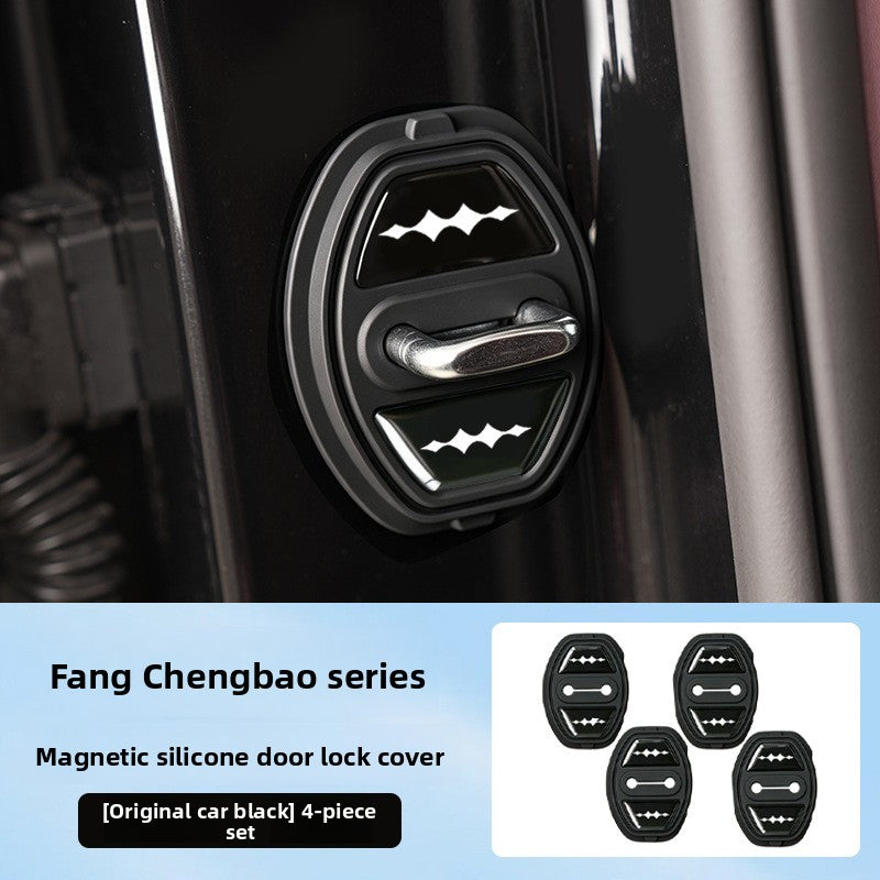 Magnetic Silicone Car Door Lock Protection Cover