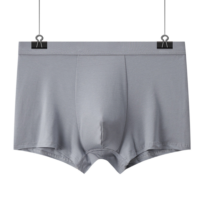 Men's Breathable Modal Mid-Waist Boxer Briefs teemdrop