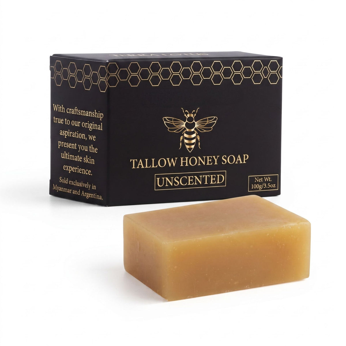 Natural Beeswax Honey Moisturizing Bath Soap