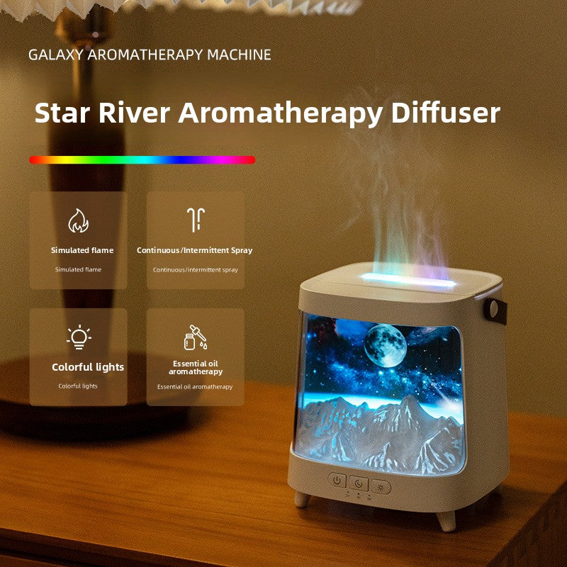 Snow Mountain Planet Galaxy Aroma Diffuser