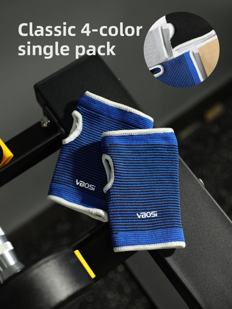 Breathable Knitted Sports Wrist Guards for Weightlifting and Outdoor Training