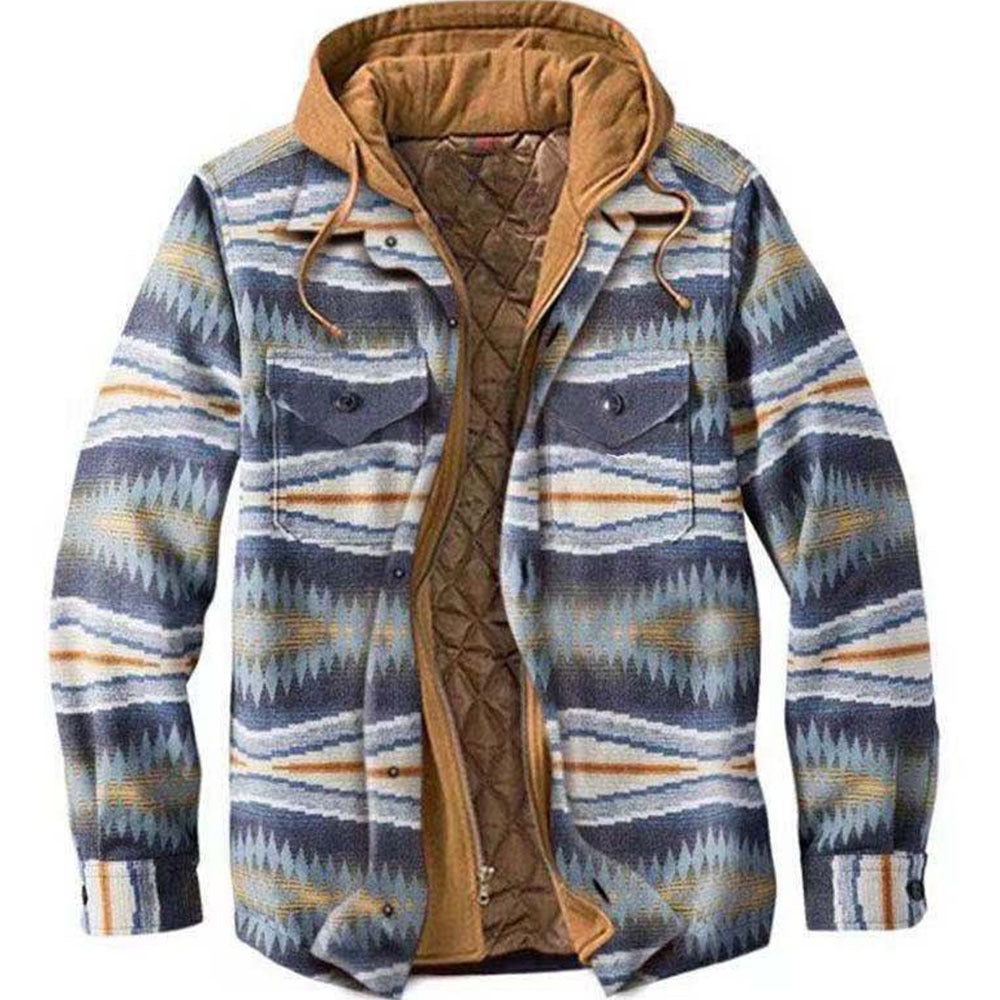 Men's Thickened Hooded Jacket teemdrop
