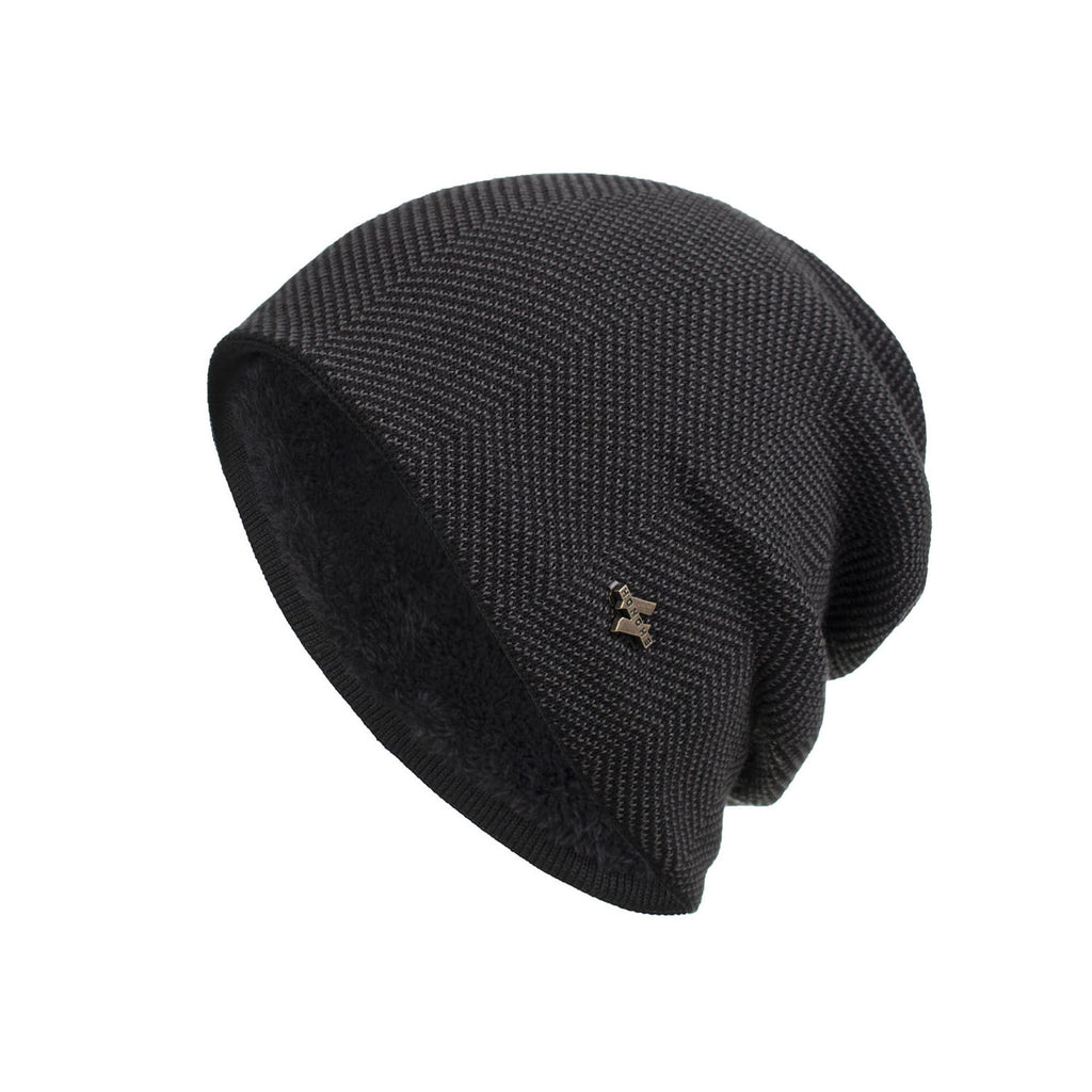 Fleece Lined Knitted Winter Hat