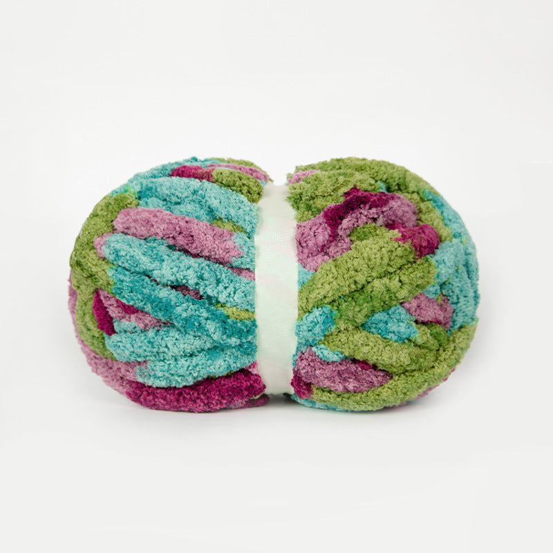 Thick Woolen Ribbon Yarn for Hand Knitting