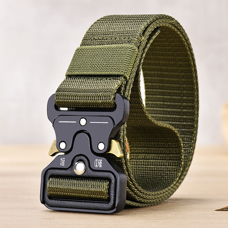 Tactical Nylon Belt with Cobra Buckle