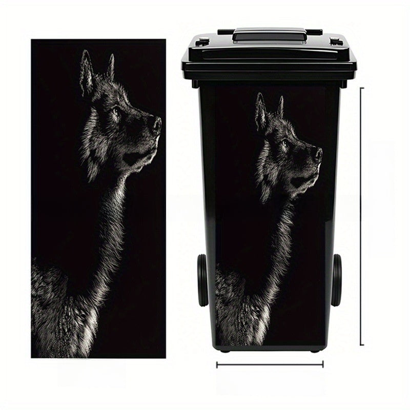 Self-Adhesive Waterproof Vinyl Trash Can Sticker teemdrop