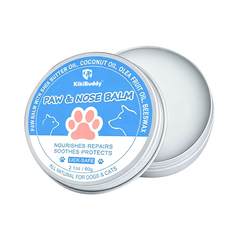 Coconut Oil Pet Paw Balm Moisturizing Nose and Foot Pad Care Cream teemdrop