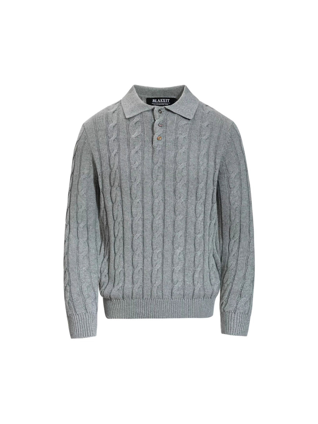 Retro casual knit shirt for men teemdrop
