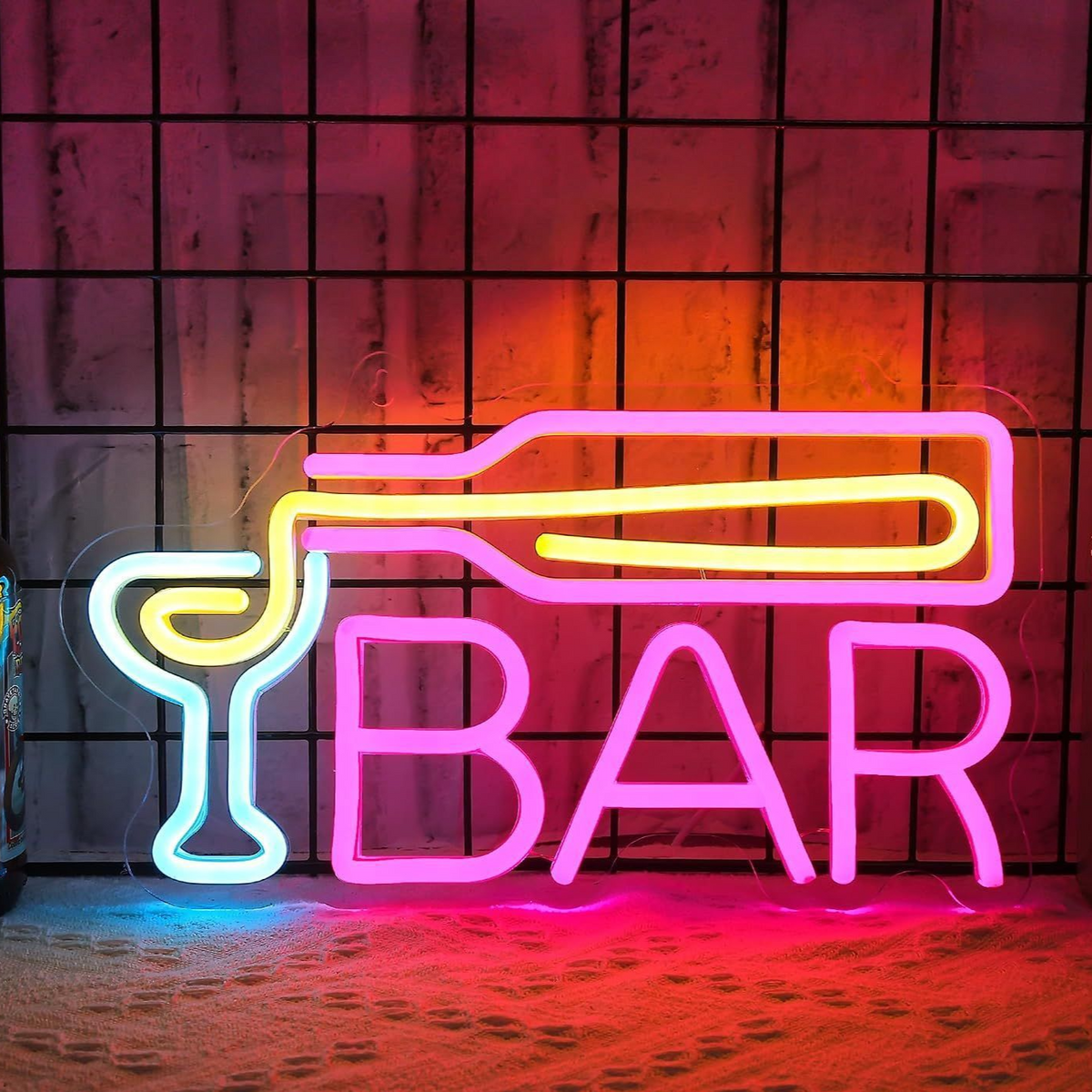 LED Neon Sign Wall Decor Acrylic Light teemdrop