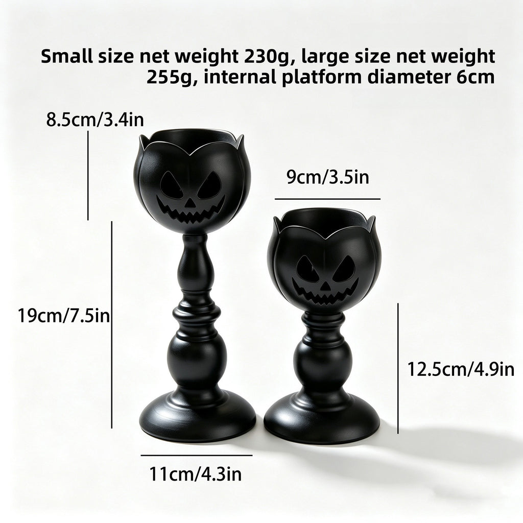 Halloween Retro Cast Iron Candle Stand