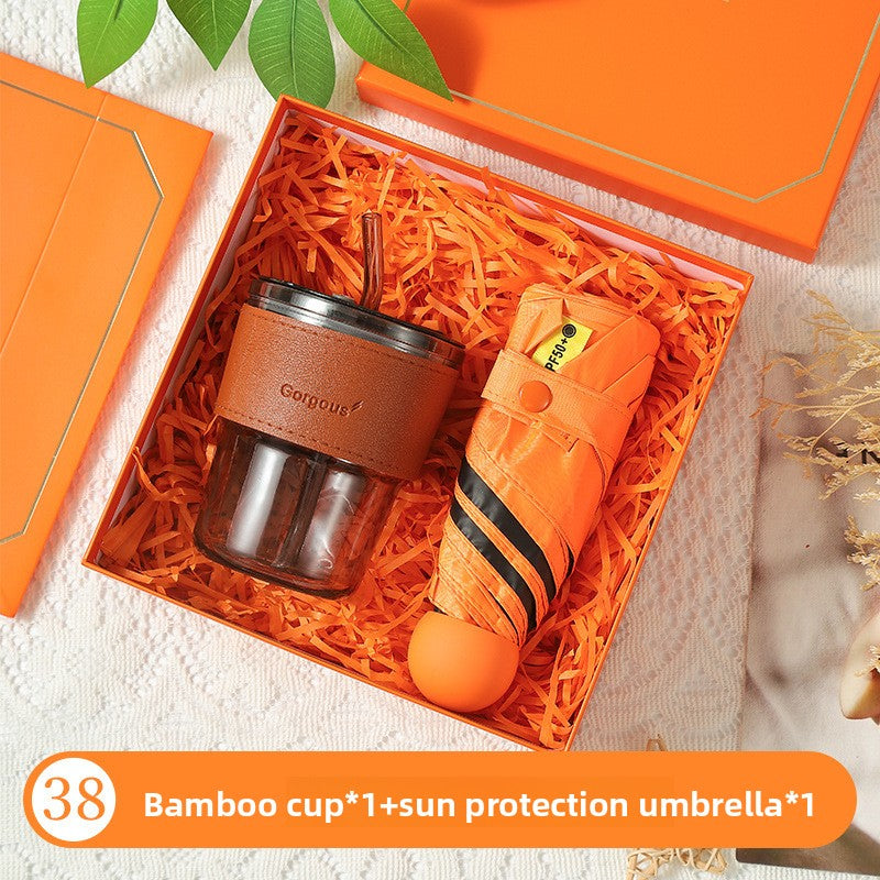 Ceramic Business Gift Box Set Combination