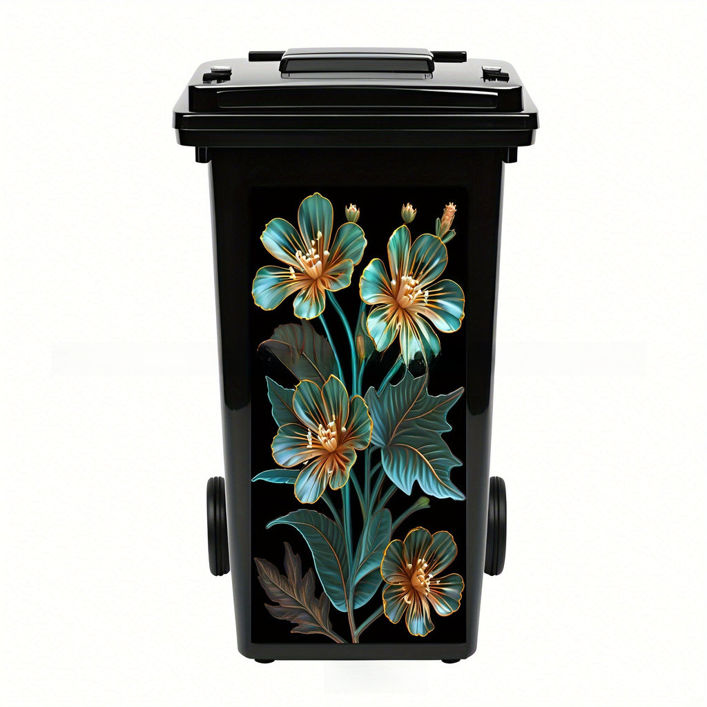 Self-Adhesive Waterproof Vinyl Trash Can Sticker teemdrop