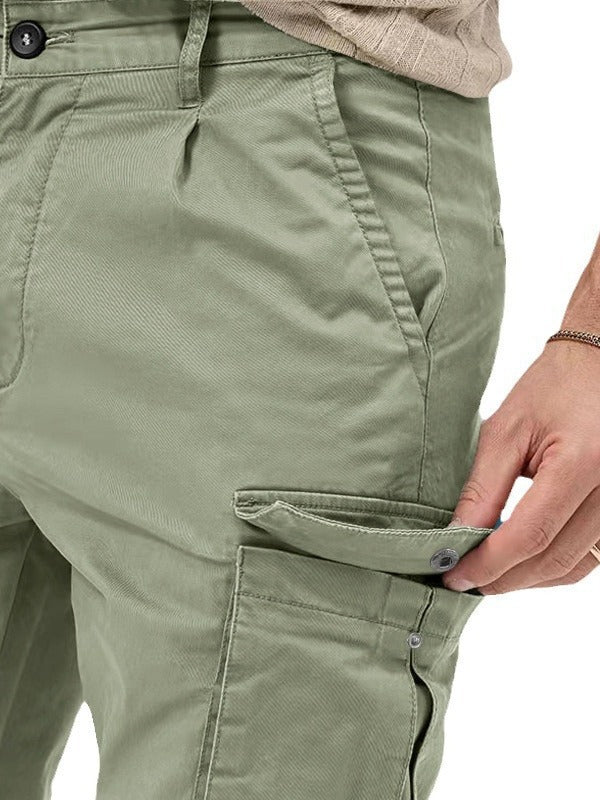 Multi-pocket work pants