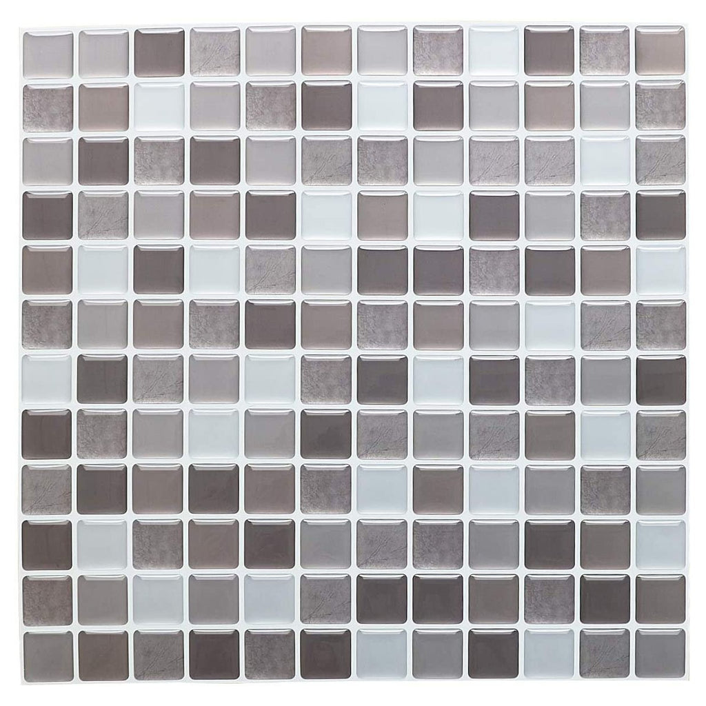 3D Self-Adhesive PET Mosaic Tile Wall Sticker for Home Decoration teemdrop