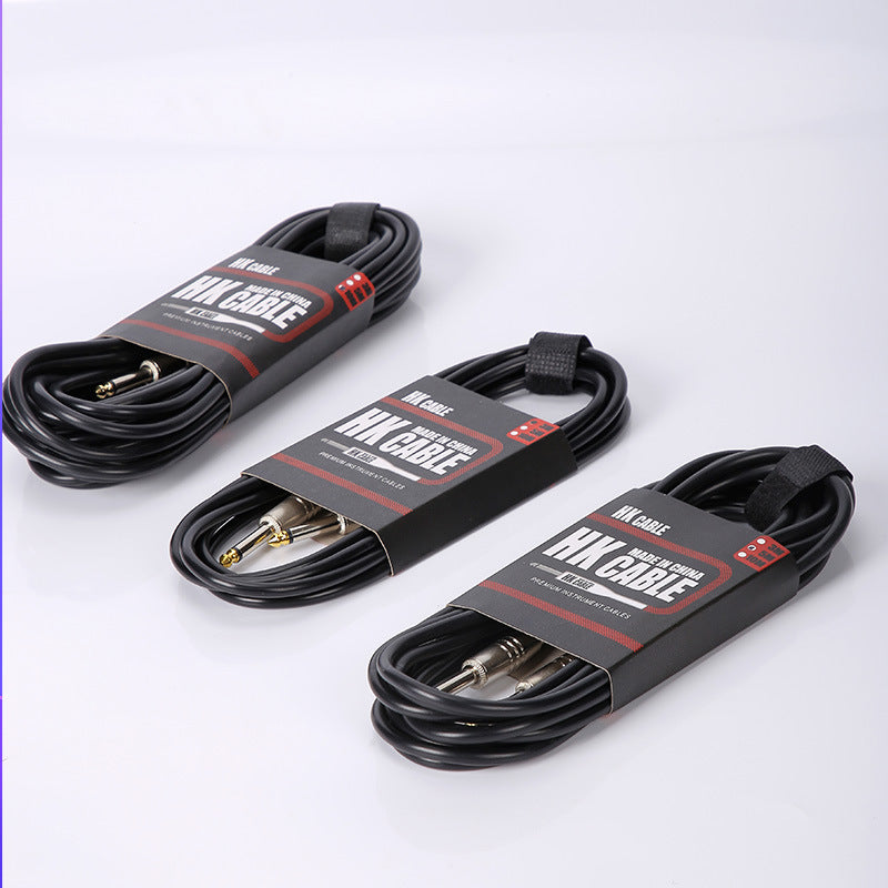 Braided Noise Reduction Guitar Instrument Cable