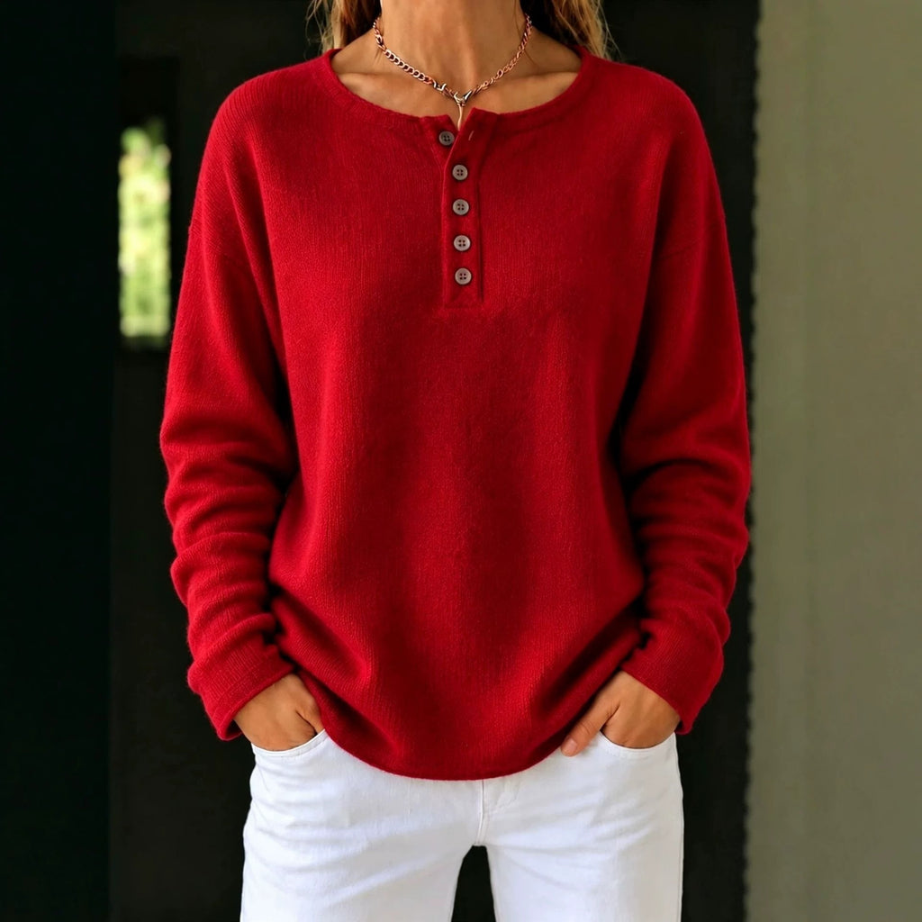 Women's Solid Color Button-Up Knit Cardigan Long Sleeve Casual Outerwear Coat teemdrop