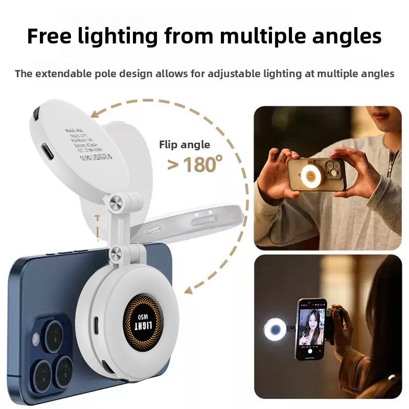Magnetic Portable LED Selfie Light