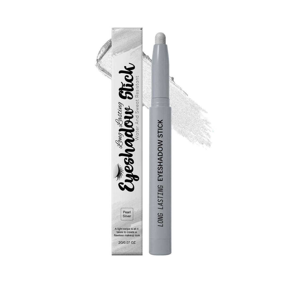 Long-Lasting Silky Smooth Pearl and Matte Eyeshadow Stick 2g For Daily Makeup