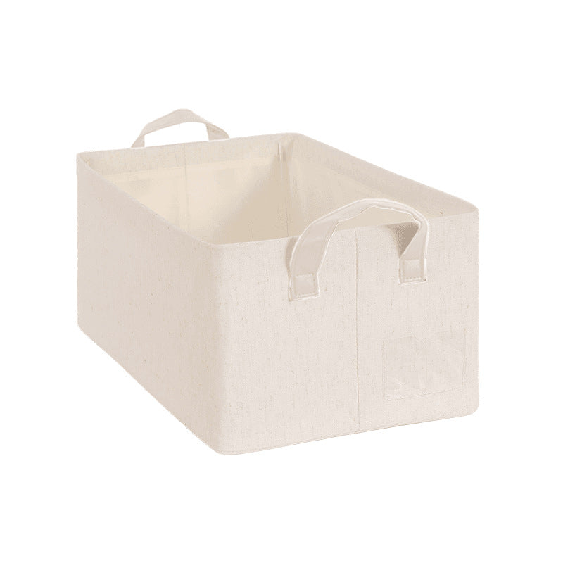 Foldable Cotton Linen Wardrobe Organizer Drawer Large Capacity Clothes Storage Box