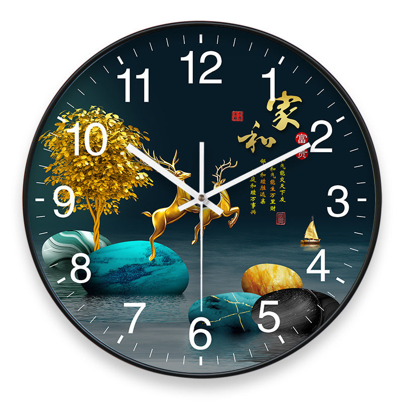 Silent Radio-Controlled Wall Clock