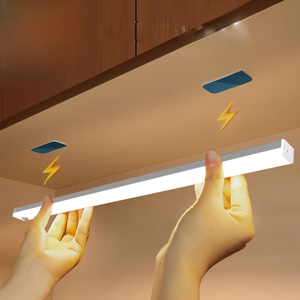 Magnetic strip wireless night light