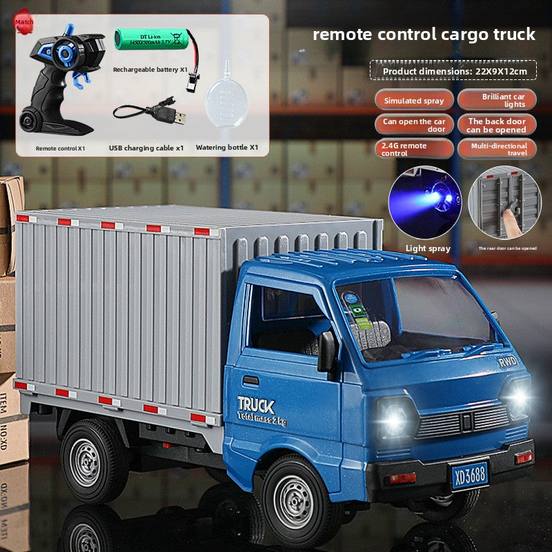 1:16 Remote Control Truck with Spray Sound and Light