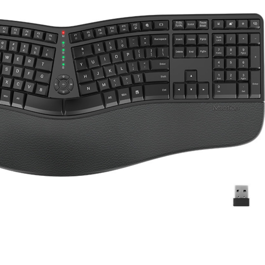 Ergonomic keyboard and mouse