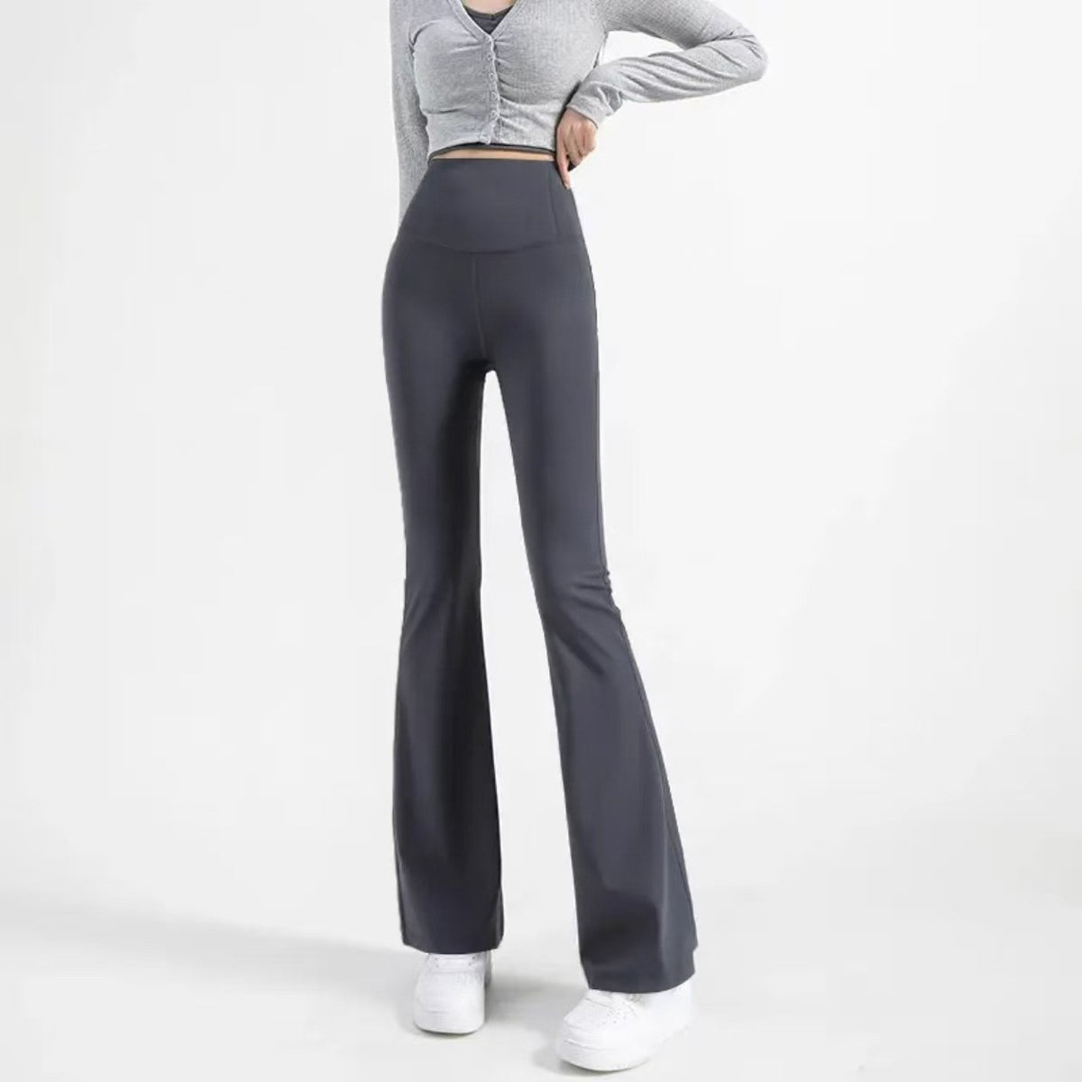 Women's 2-Piece Quick-Dry Long Sleeve Yoga Running Sports Set teemdrop