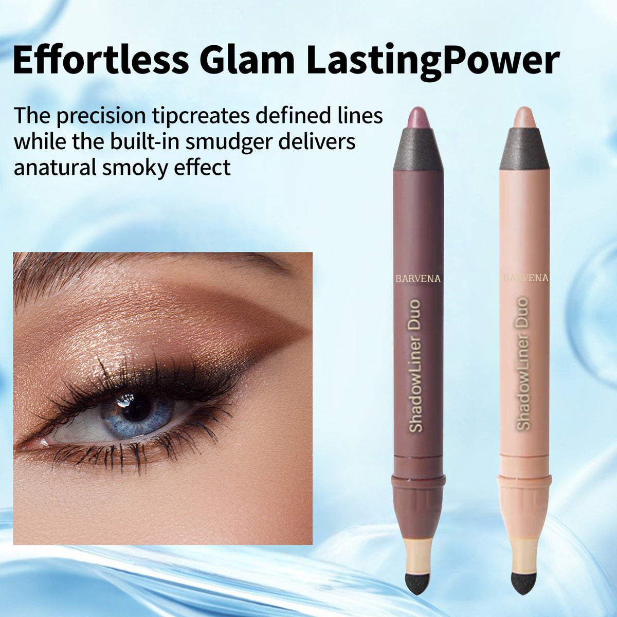 2-in-1 Dual-Ended Eyeliner and Eyeshadow Pen