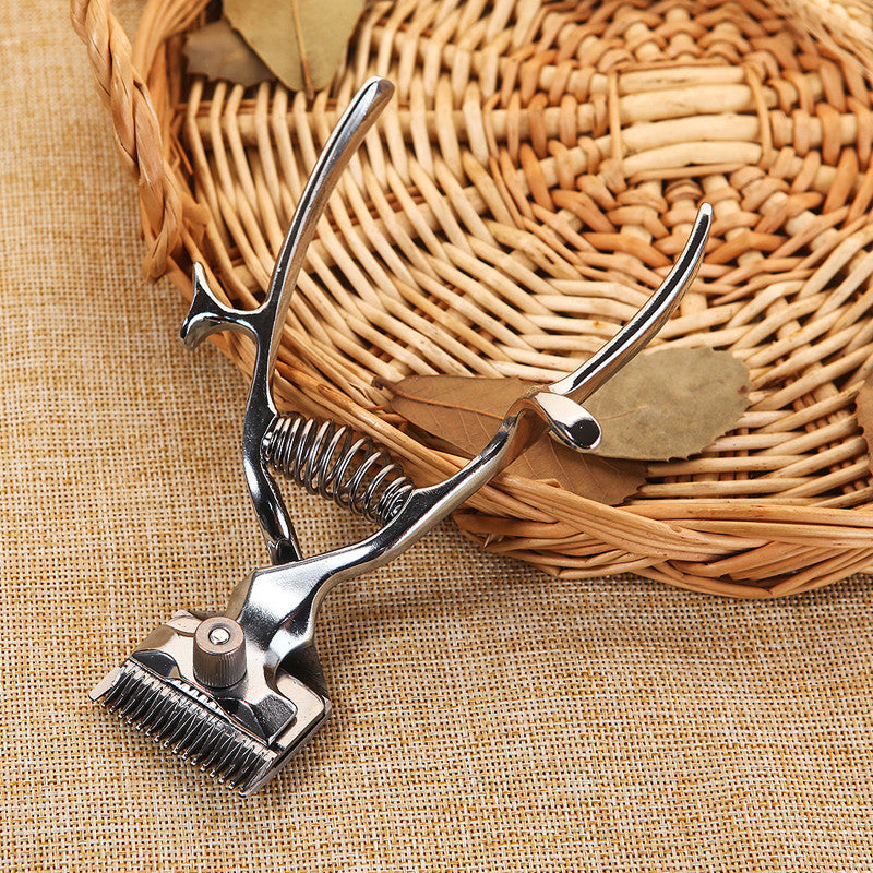 Manual Hair Clippers Stainless Steel Low Noise