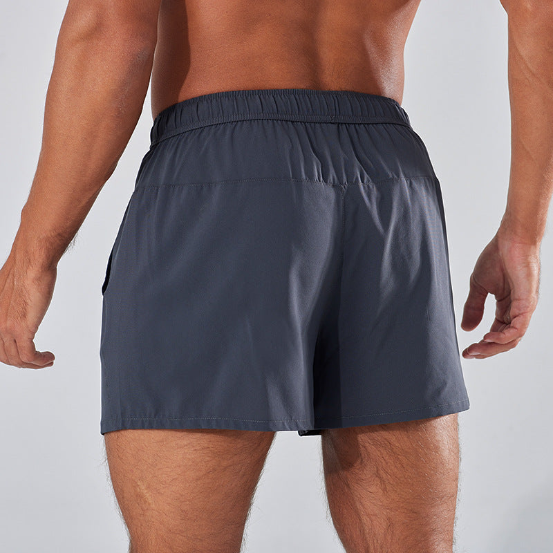 Quick-drying double-layer sports shorts
