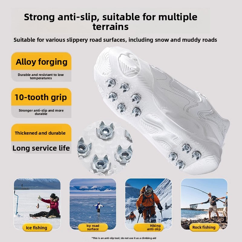 Ice Cleats Anti Slip Shoe Covers