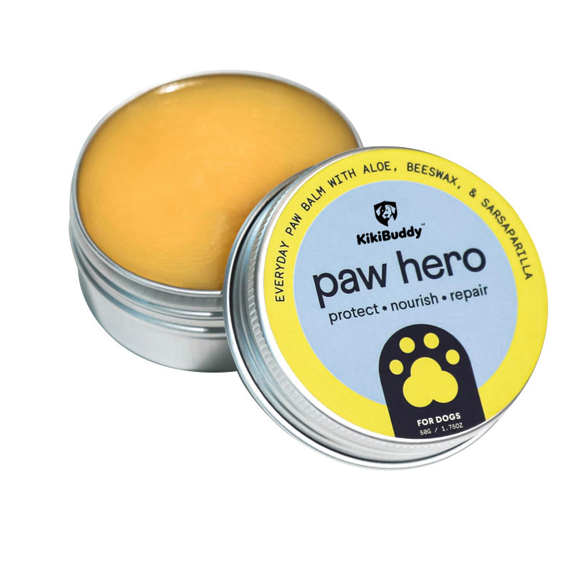 Coconut Oil Pet Paw Balm Moisturizing Nose and Foot Pad Care Cream teemdrop