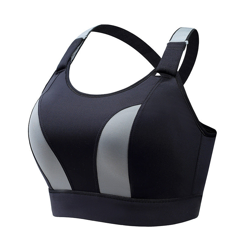 Ladies' large-size wireless sports bra teemdrop