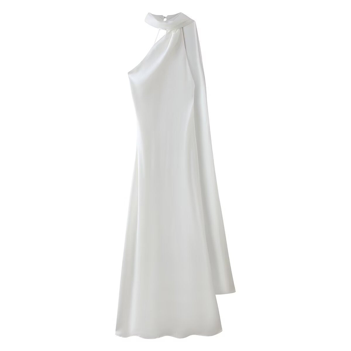 Elegant Halter Backless Slim Long Dress