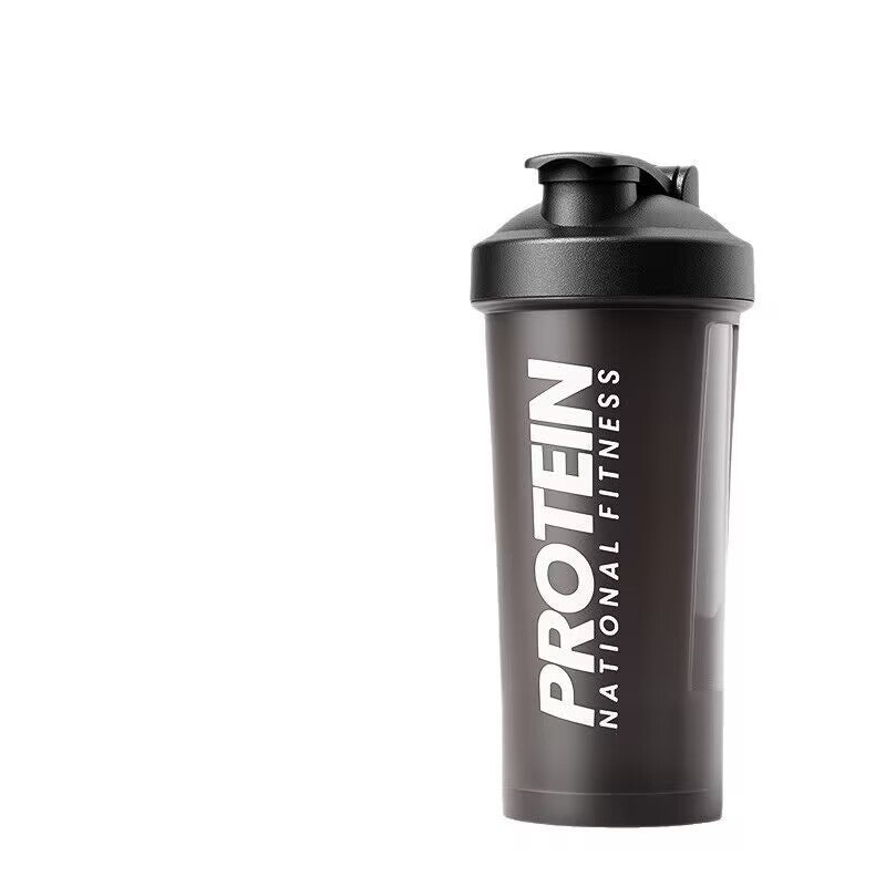 Portable 700ml Protein Shaker Cup Leak-Proof Mixing Water Bottle teemdrop