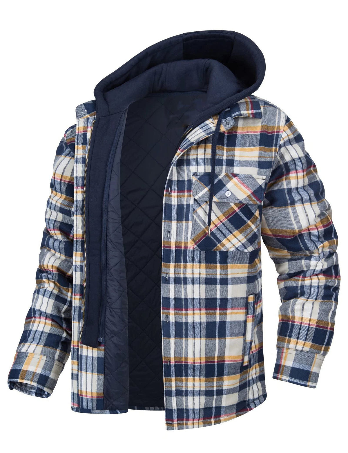 Men's Thickened Hooded Jacket teemdrop