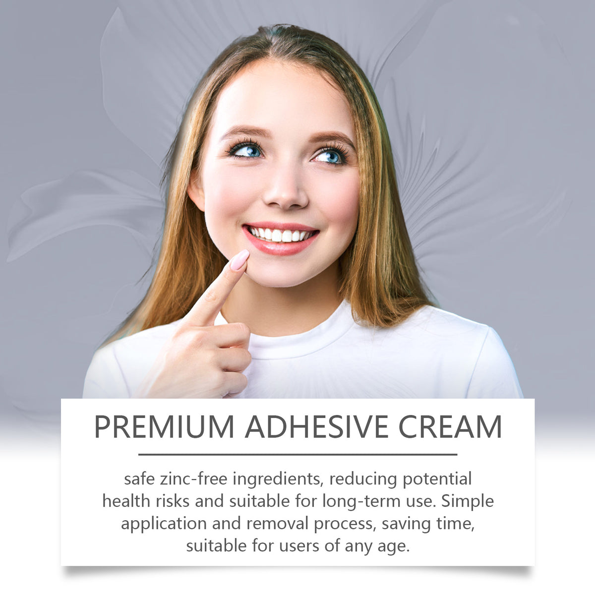 Denture Adhesive Improves Comfort and Protects Loose Dentures, Adhesive Paste for Secure Fixation