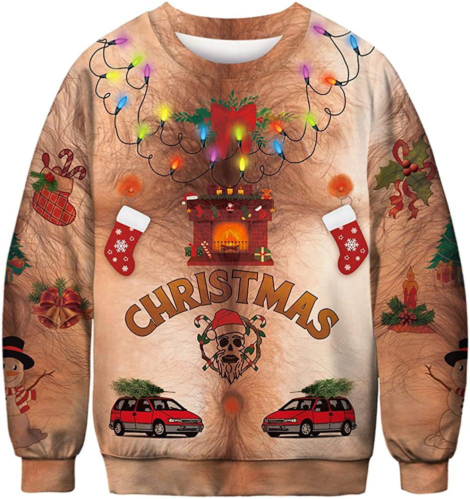 Round-neck pullover men's hooded sweatshirt