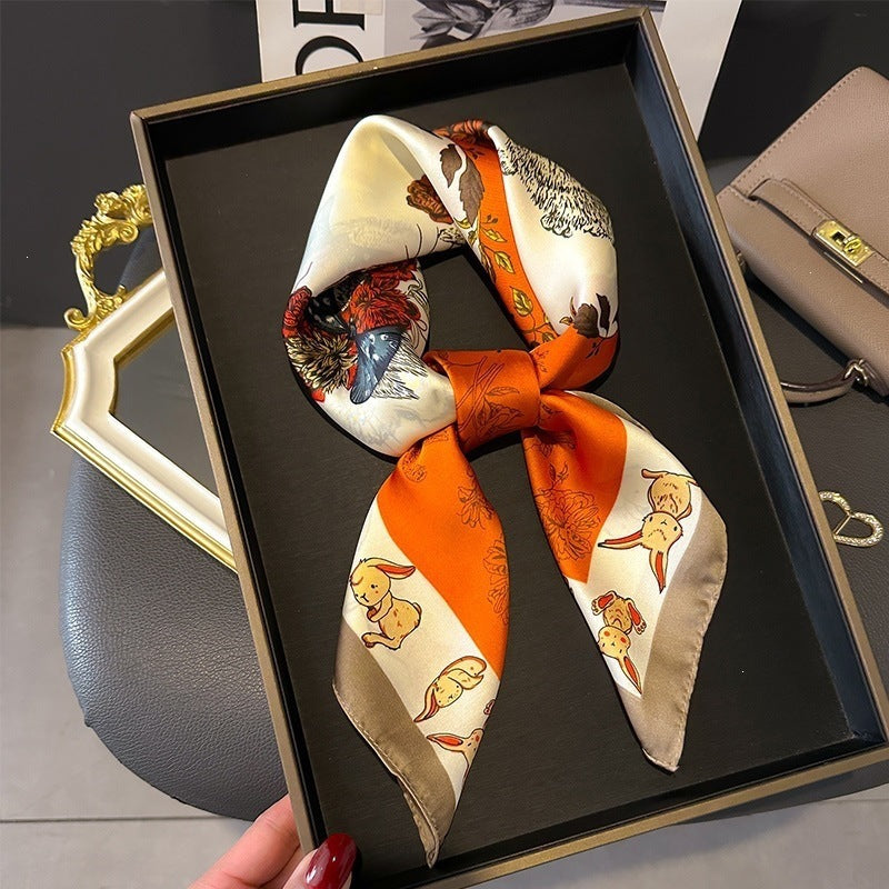 Fashion Print Versatile Neck Scarf
