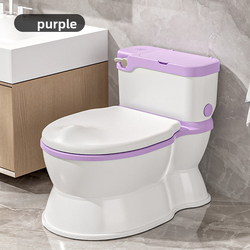 Children Simulated Flushing Sound Toilet Trainer