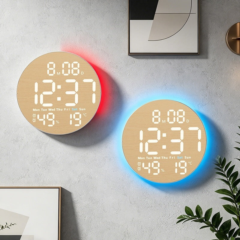 LED Digital Wall Clock teemdrop