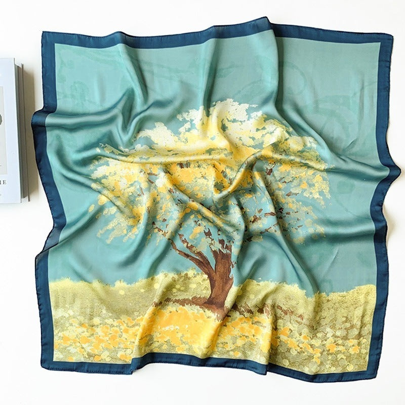Fashion Print Versatile Neck Scarf