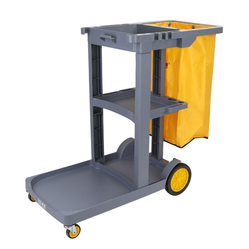 Cleaning car multi-function trolley